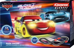 Autodráha Carrera GO 63521 Disney Cars 3 - GLOW, fotografie 1/4